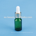 1/3 oz Transparent Glass bottle with Euro dropper